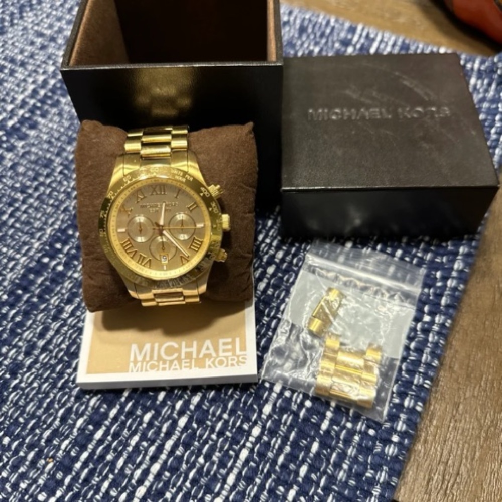 Michael Kors gold watch
